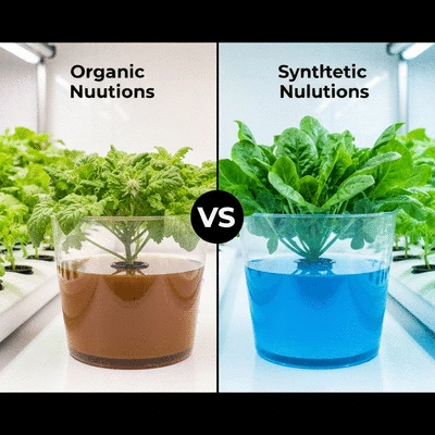 Organic vs Synthetic Hydroponic Nutrients