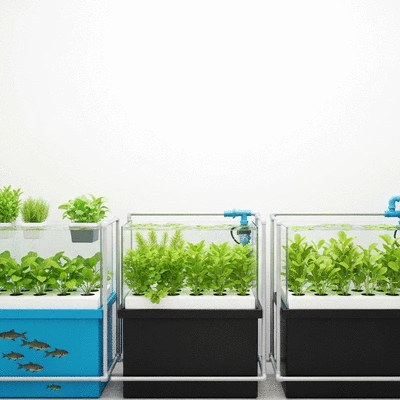 Aquaponics system overview