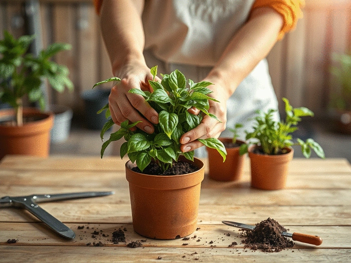 Repotting Garden Plants Made Simple