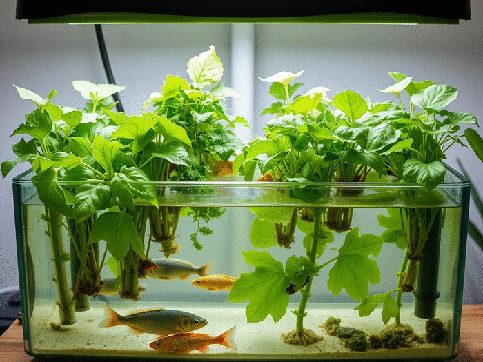 Plants in Aquaponics Systems