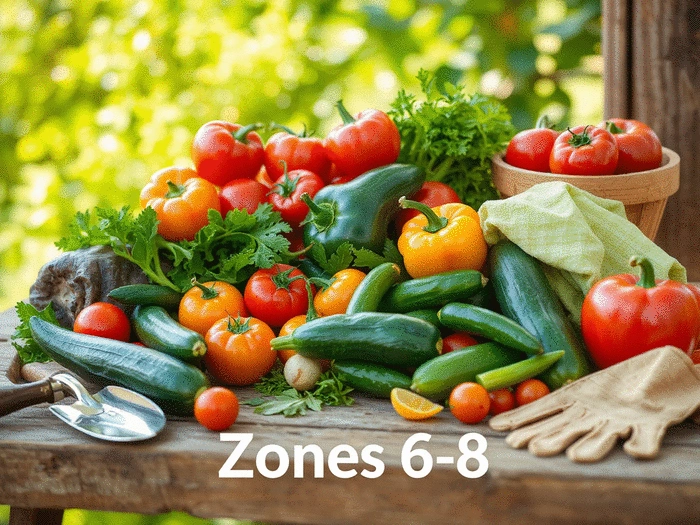 Summer Vegetables for Zones 6-8