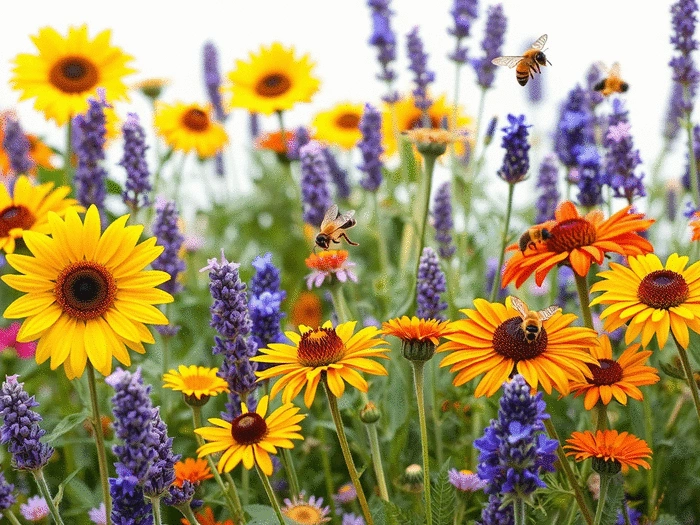 Natural Plants to Attract Pollinators