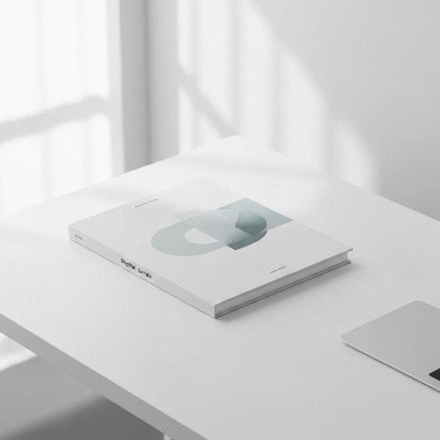 Digital guide or eBook mockup