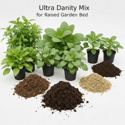 Understanding soil mix for raised garden beds