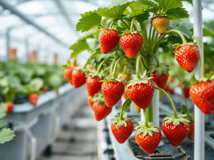 Growing Strawberries with Hydroponics