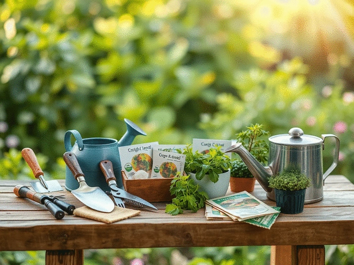 Organic Gardening Tools and Products