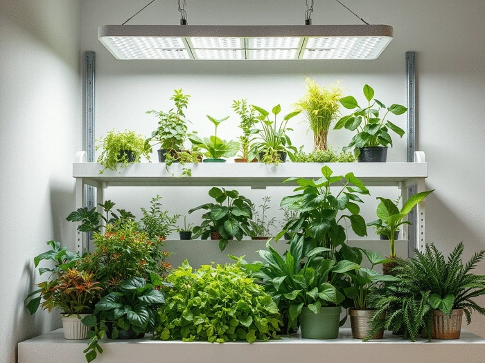 Growing Plants with LED Lights