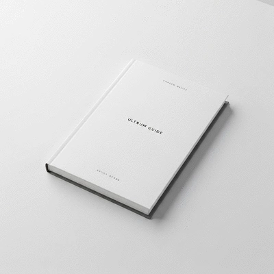 Digital guide or eBook mockup