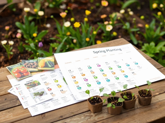 Spring Planting Calendar by USDA Zone: What to Sow First