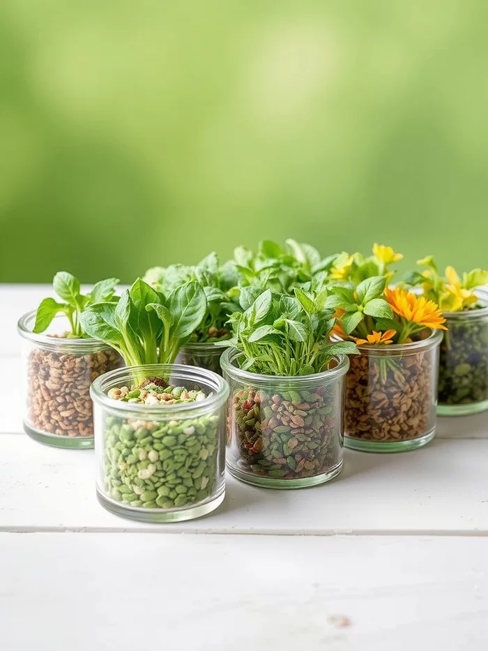 Growing Microgreens from Seeds