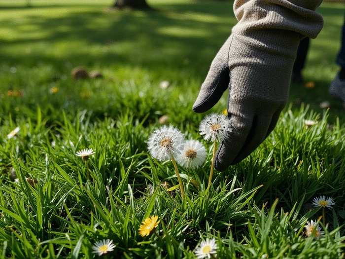Natural Weed Control for Lawns