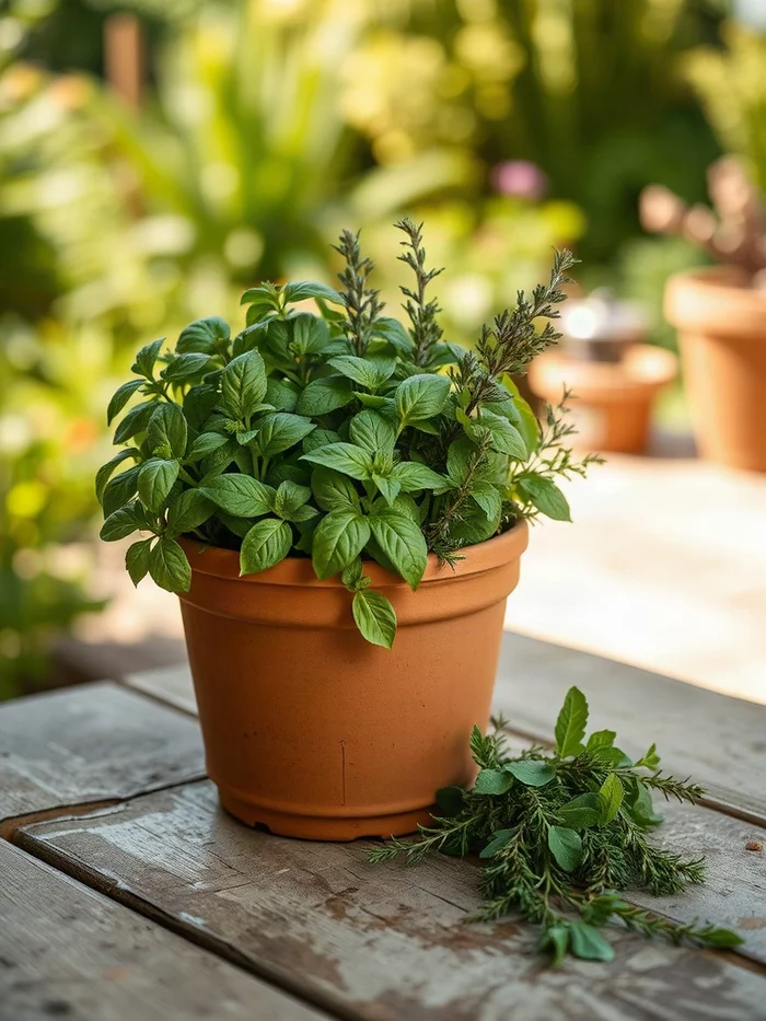 Terracotta Herb Pots for Your Garden