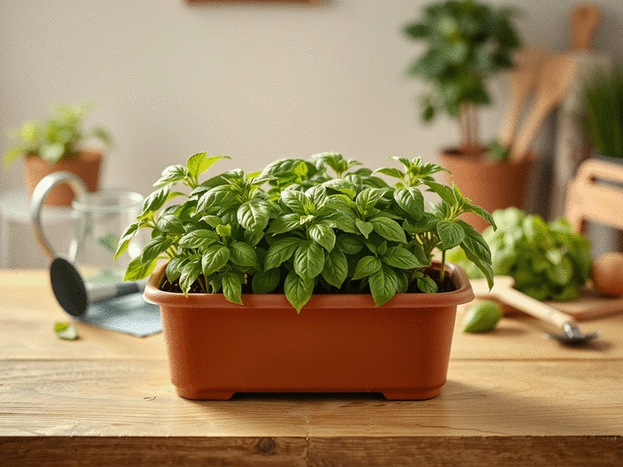 Simple Basil Planter Ideas