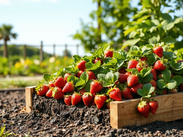 Benefits of Raised Strawberry Beds
