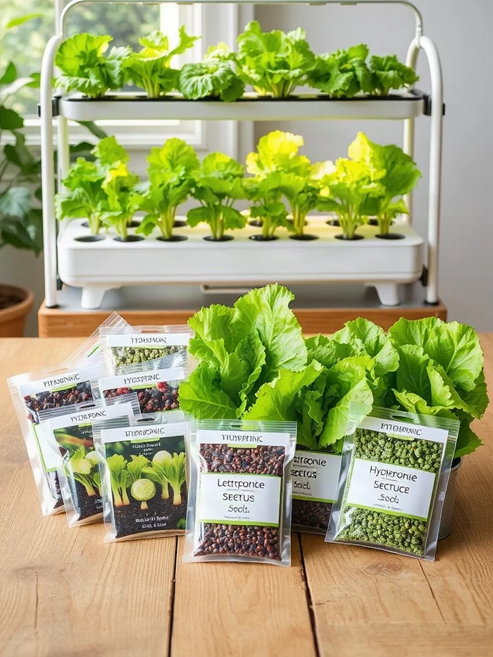 Growing Hydroponic Lettuce from Seeds